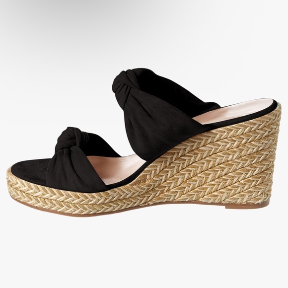 Black Cloth Sandal size-5 - Picture 5 of 6